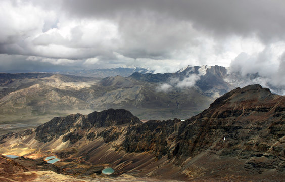 Bolivian mountain range