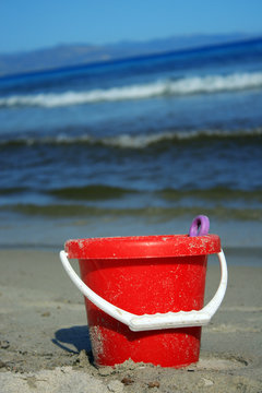 secchiello giocattolo - Spiaggia