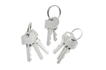 Keys with Key Rings