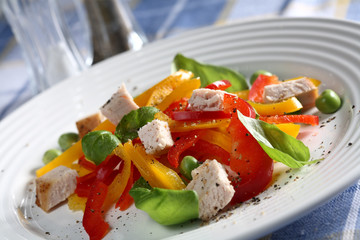 Chicken with vegetables