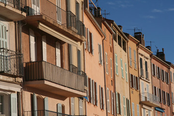 Obraz premium Maisons de Saint Tropez