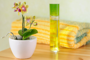 Orchidee mit Parfüm -2