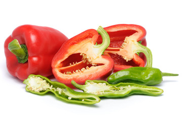 Sliced Peppers