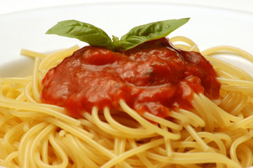 Piatto di spaghetti