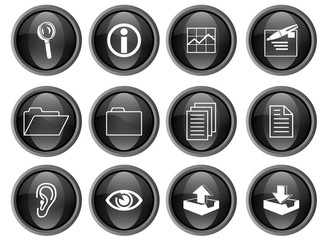 Internet Buttons II (black)