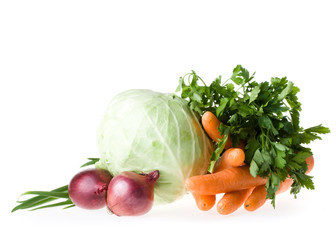 Still-life with vegetables