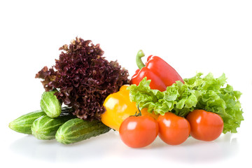 Still-life with vegetables