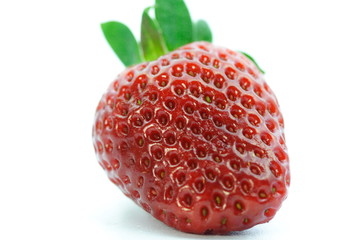 Eine Erdbeere