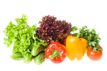 Still-life with vegetables