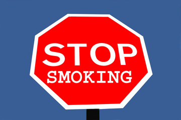 stop smoking sign