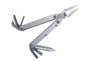 Multi Gadget Tool Isolated on White Background