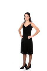 little black dress woman