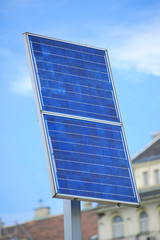 Öffentliche Solar-Tankstelle in Wien