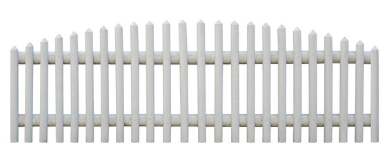 Seamless picket fence cutout