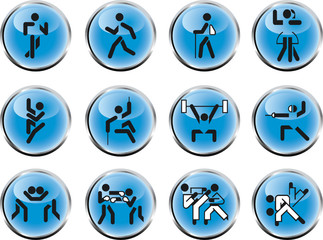 Set on sports subjects. Similar works are in my galleries