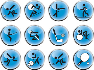 Set on sports subjects. Similar works are in my galleries