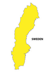Mappa Svezia