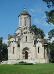 Fototapeta na wymiar Spassky a cathedral in Spasoandronevskom a monastery