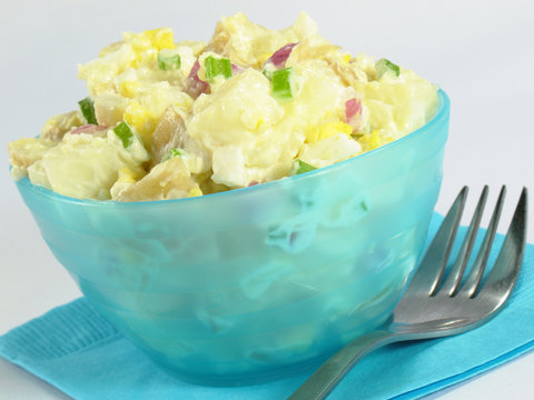 Potato Salad And Fork