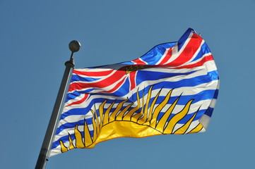 Flagge von British-Columbia