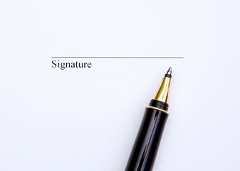 sign, please