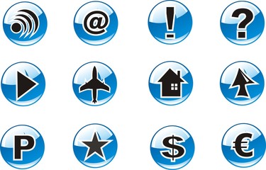 Utility Icon Set (Blue version)