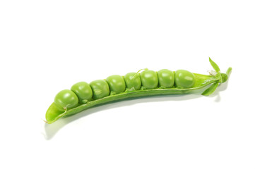 Pea isolated on a white background