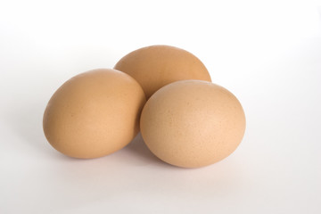 Three eggs