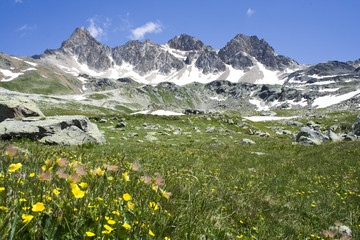 Le Mont Thabor depuis Valmeinier