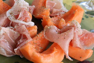 Prosciutto con melone