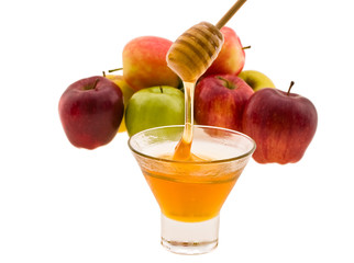 honey and apple