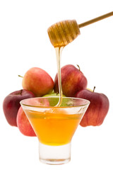 honey and apple