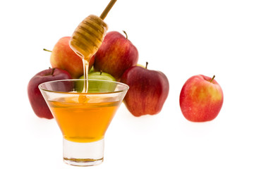 honey and apple