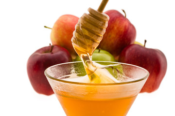 honey and apple