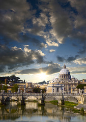 Vatican in the morning