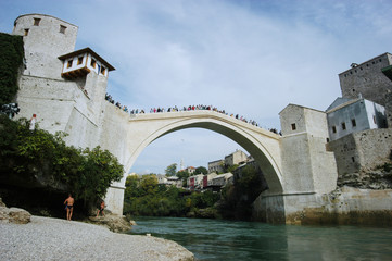 Fototapeta na wymiar Most w Mostarze - BiH