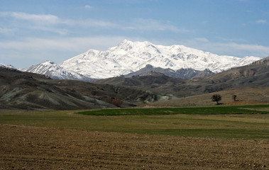 Mountain landscapes of internal Turkey