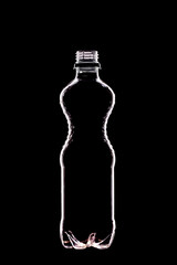 backlit  water bottle