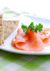 lachs snack