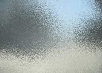 Metal foil, mat wrinkled glass or abstract chrome texture