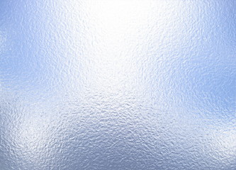 Metal foil, mat wrinkled glass or abstract chrome texture