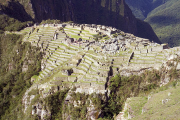 Machu Picchu in Peru.