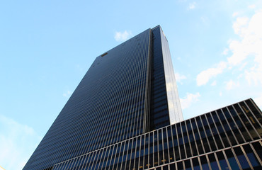The high-rise office building