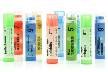 Homeopathy tubes