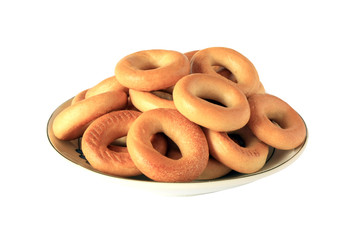 bread ring on the dish