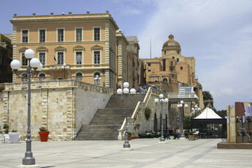 Fototapeta na wymiar Cagliari, Bastion św Remy