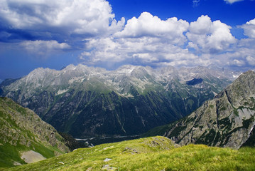 Fototapeta na wymiar mountains of kavkaz