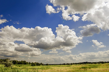 hot in summer in steppe
