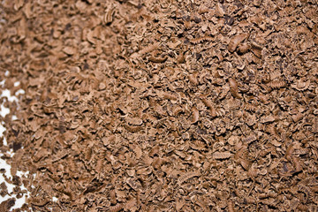 grated chocolate