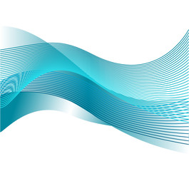 Blue vector abstract background